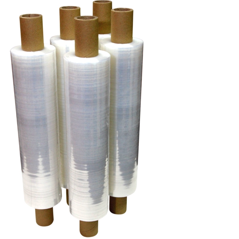 LLDPE Stretch ταινία με εξωθημένο πυρήνα χαρτιού